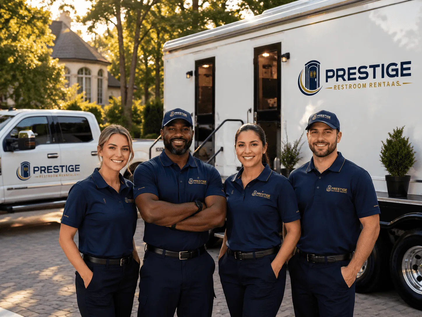 Trusted Luxury Portable Restrooms company in Eastville, VA